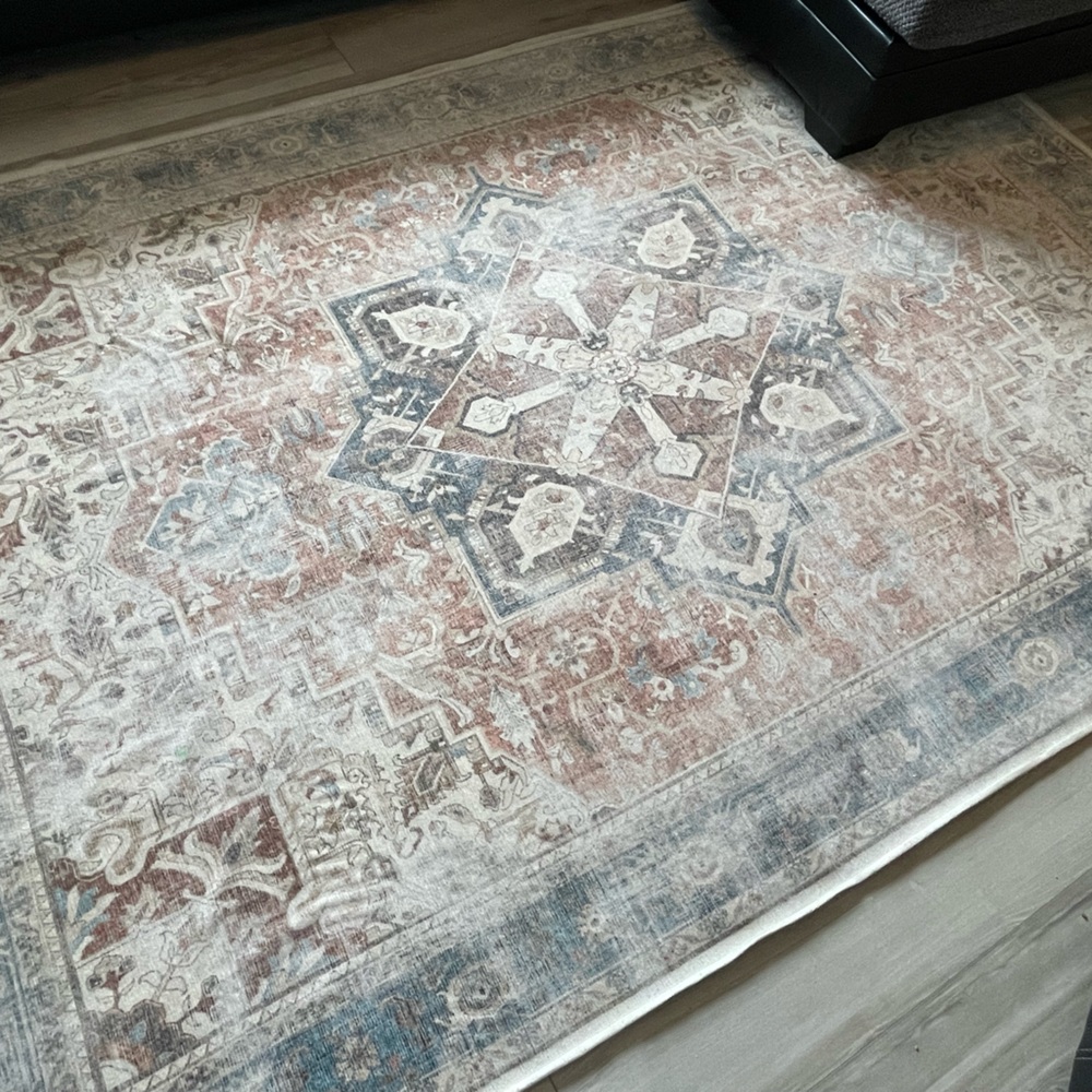 Ruggable Area Rug, 6' x 9', Cover Only, No Pad, Kamran